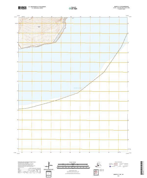 Amukta C-2 SW, AK — USGS 7.5-minute topo (2021)