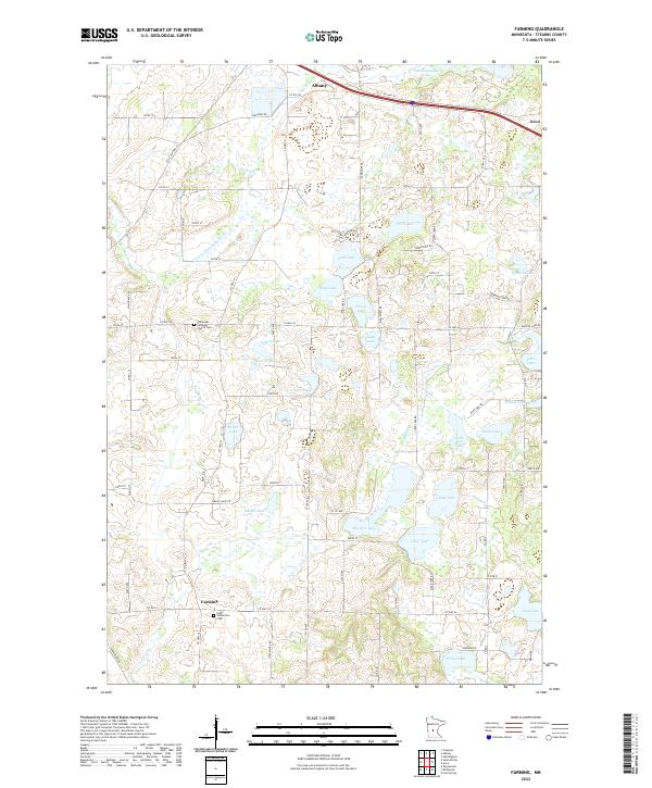 Farming, MN — USGS 7.5-minute topo (2022)