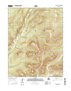 Hughes C-3 SE, AK — USGS 7.5-minute topo (2016)