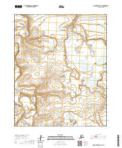 Lookout Ridge D-2 NW, AK — USGS 7.5-minute topo (2020)