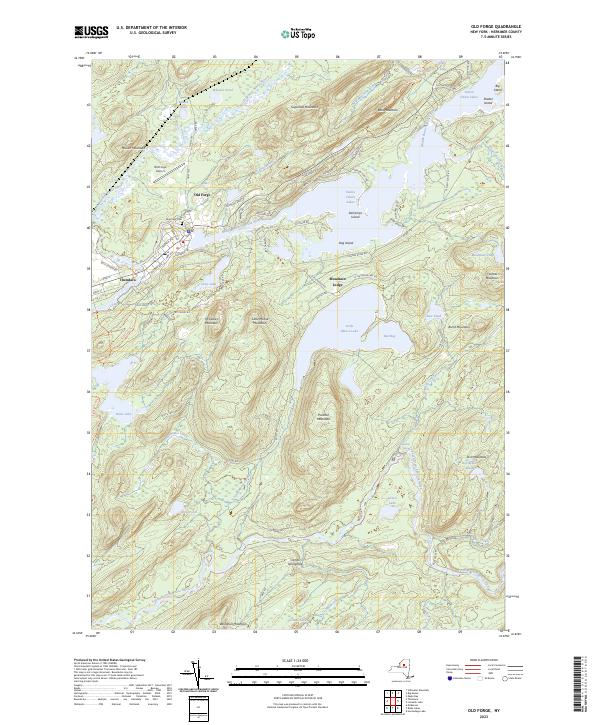 Old Forge, NY — USGS 7.5-minute topo (2023)
