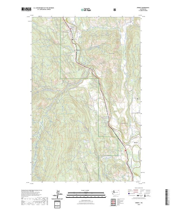 Orient, WA — USGS 7.5-minute topo (2023)