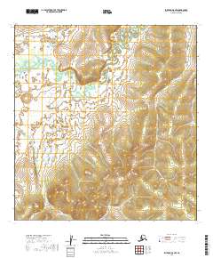 Iditarod A-5 NW, AK — USGS 7.5-minute topo (2019)