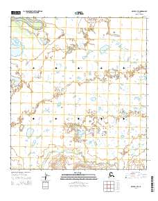 Ophir C-4 SE, AK — USGS 7.5-minute topo (2015)