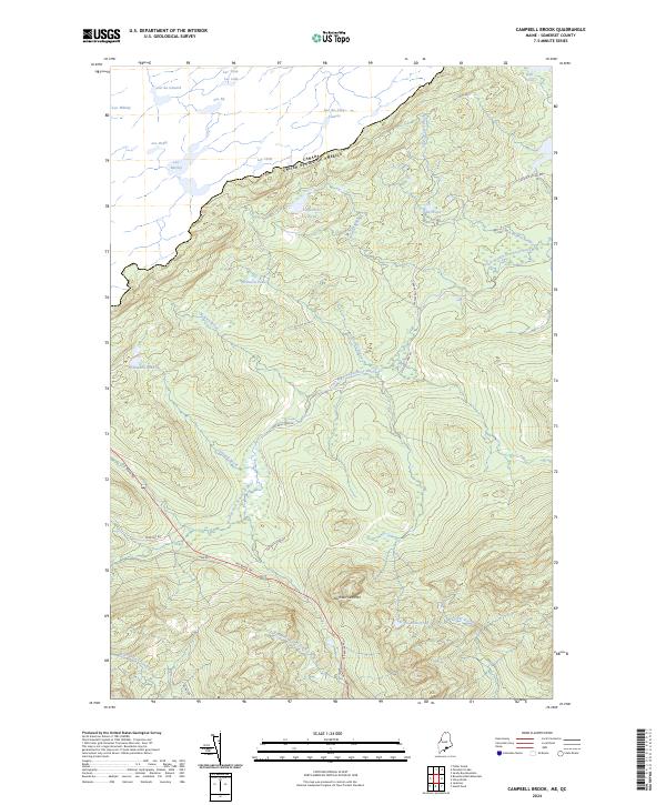 Campbell Brook, ME-QC — USGS 7.5-minute topo (2024)