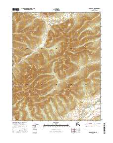 Hughes A-1 NW, AK — USGS 7.5-minute topo (2016)