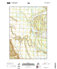 Marshall C-1 SE, AK — USGS 7.5-minute topo (2018)