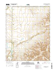 Shungnak A-6 SW, AK — USGS 7.5-minute topo (2015)