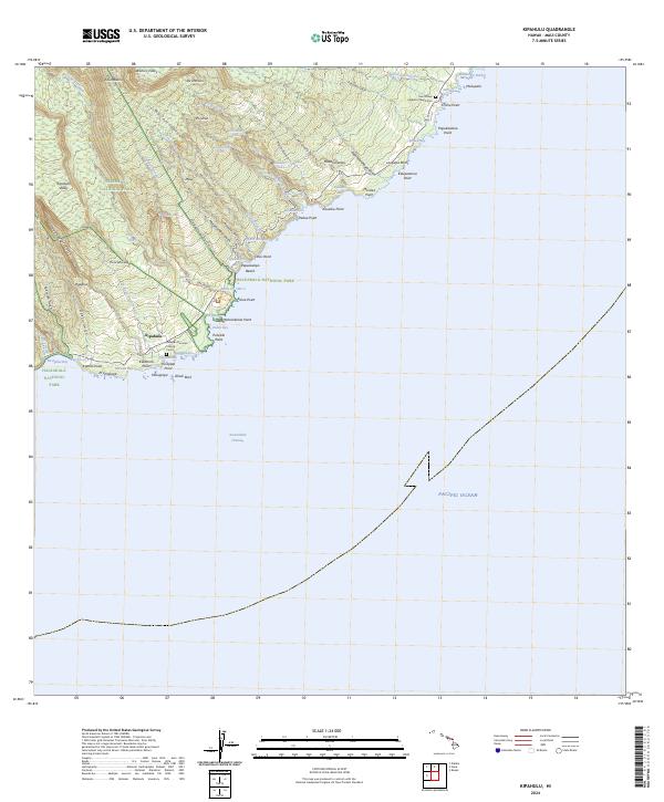 Kipahulu, HI — USGS 7.5-minute topo (2024)