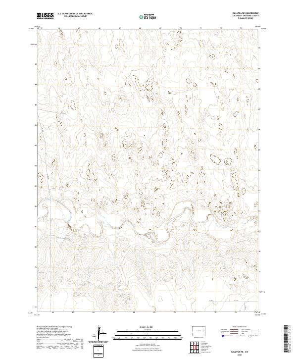 Galatea NE, CO — USGS 7.5-minute topo (2022)