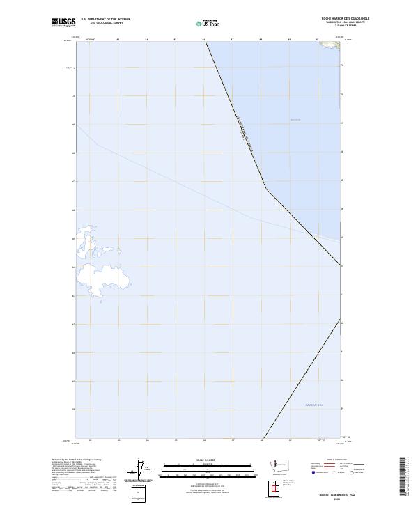 Roche Harbor OE S, WA — USGS 7.5-minute topo (2023)