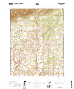 Beaver D-1 NW, AK — USGS 7.5-minute topo (2017)