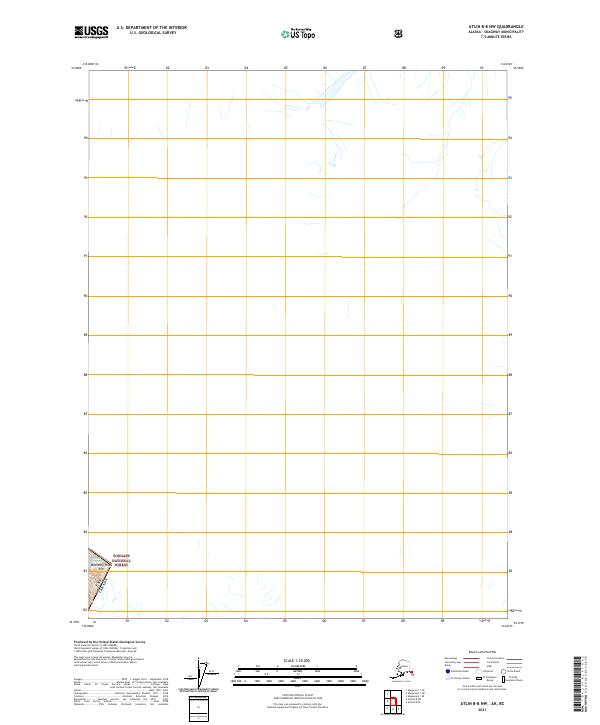 Atlin B-8 NW, AK-BC — USGS 7.5-minute topo (2021)