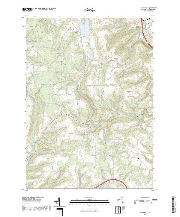 Haskinville, NY — USGS 7.5-minute topo (2023)