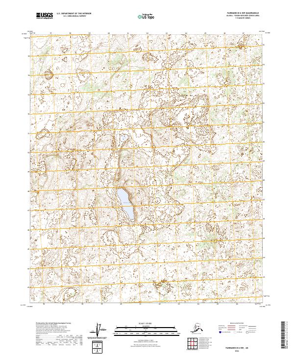 Fairbanks B-6 NW, AK — USGS 7.5-minute topo (2024)