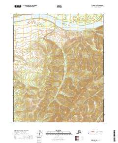 Tanana B-1 NW, AK — USGS 7.5-minute topo (2017)