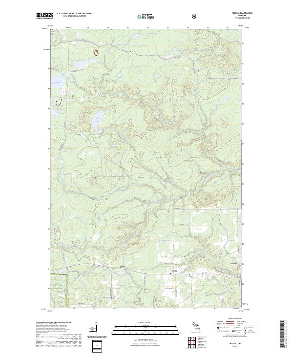Nisula, MI — USGS 7.5-minute topo (2023)