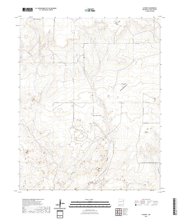 Lockney, NM — USGS 7.5-minute topo (2023)