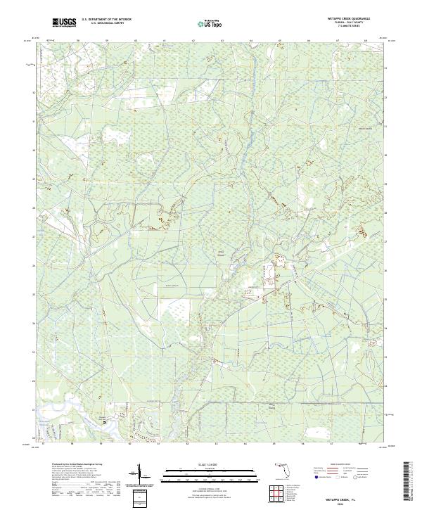 Wetappo Creek, FL — USGS 7.5-minute topo (2024)