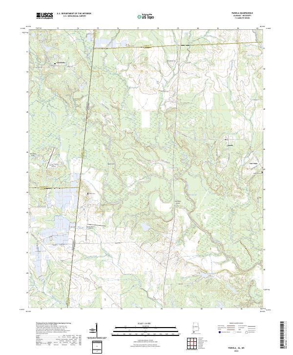 Panola, AL-MS — USGS 7.5-minute topo (2024)