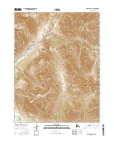 Survey Pass B-1 SE, AK — USGS 7.5-minute topo (2016)