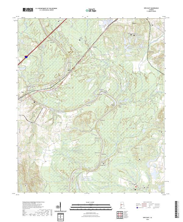Epes East, AL — USGS 7.5-minute topo (2024)