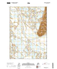 Marshall D-8 NE, AK — USGS 7.5-minute topo (2020)