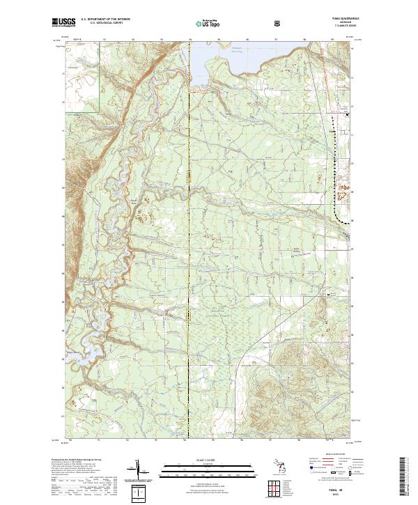 Yuma, MI — USGS 7.5-minute topo (2023)