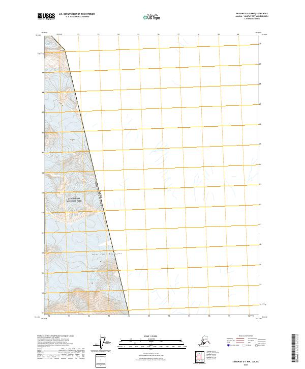 Skagway A-7 NW, AK-BC — USGS 7.5-minute topo (2021)