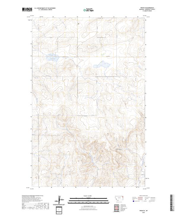 Froid SE, MT — USGS 7.5-minute topo (2024)