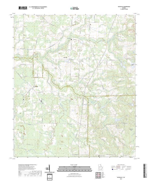 Pateville, GA — USGS 7.5-minute topo (2024)