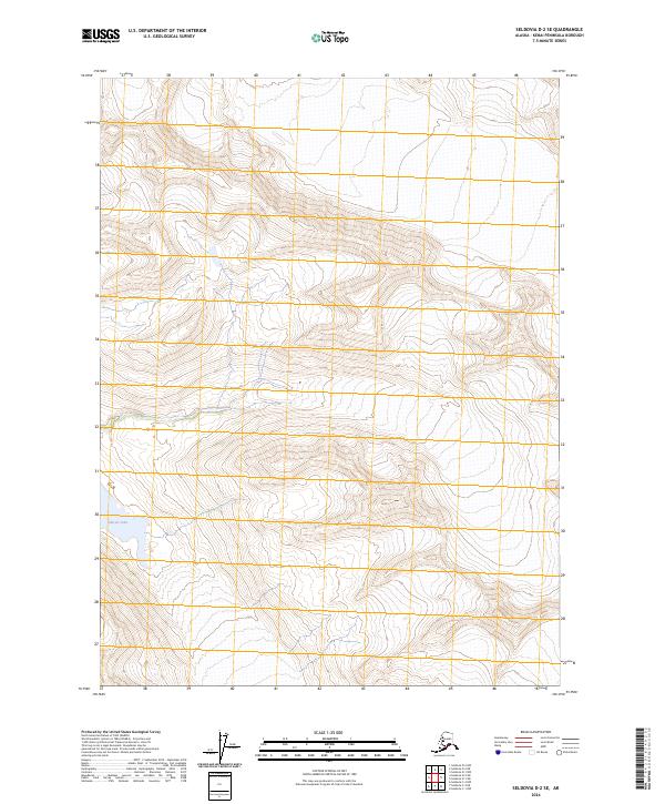Seldovia D-2 SE, AK — USGS 7.5-minute topo (2024)