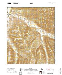 Charley River A-4 NE, AK — USGS 7.5-minute topo (2018)