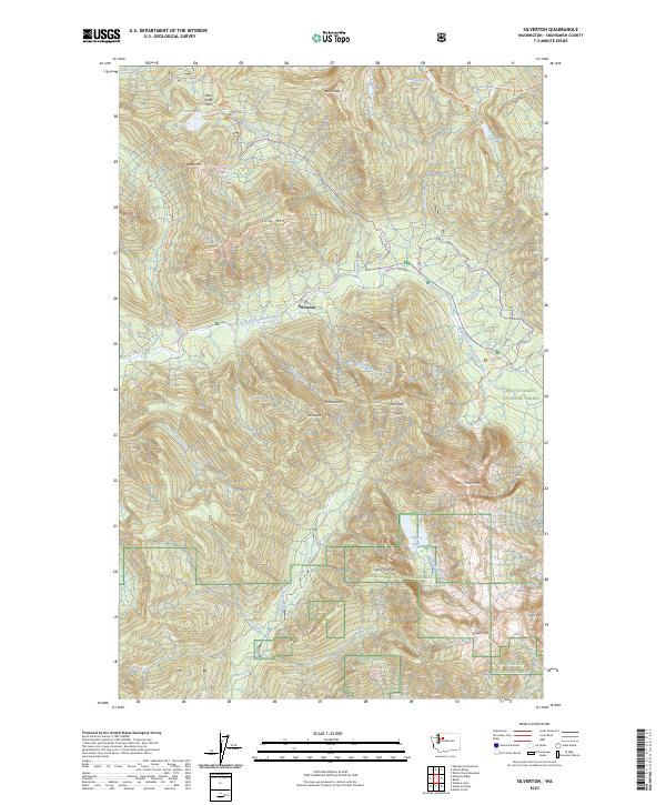 Silverton, WA — USGS 7.5-minute topo (2023)