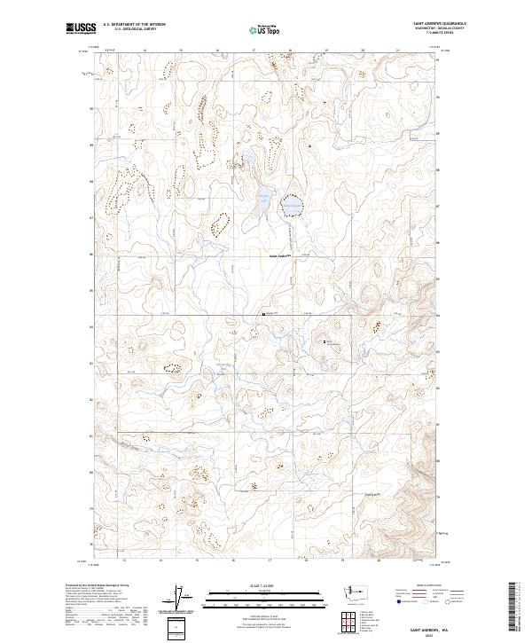 Saint Andrews, WA — USGS 7.5-minute topo (2023)