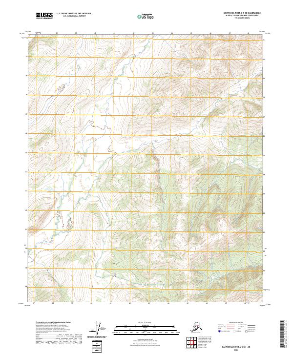 Kantishna River A-5 SE, AK — USGS 7.5-minute topo (2024)