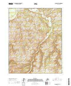 Livengood D-4 NE, AK — USGS 7.5-minute topo (2017)