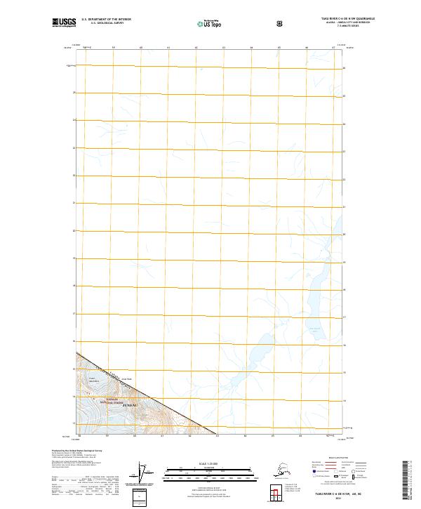 Taku River C-6 OE N SW, AK-BC — USGS 7.5-minute topo (2021)
