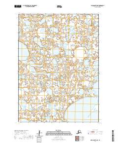 Baird Inlet B-6 NE, AK — USGS 7.5-minute topo (2020)