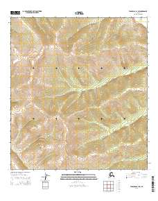 Tanacross B-1 SW, AK — USGS 7.5-minute topo (2015)