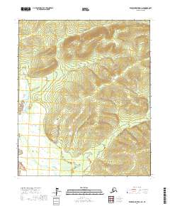 Kantishna River D-1 NE, AK — USGS 7.5-minute topo (2017)