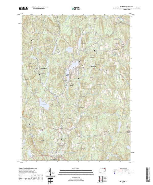 Eastford, CT — USGS 7.5-minute topo (2024)