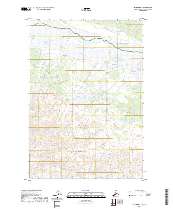 McCarthy C-2 NE, AK — USGS 7.5-minute topo (2023)
