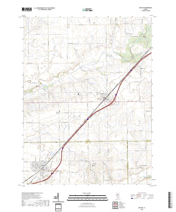 McLean, IL — USGS 7.5-minute topo (2024)