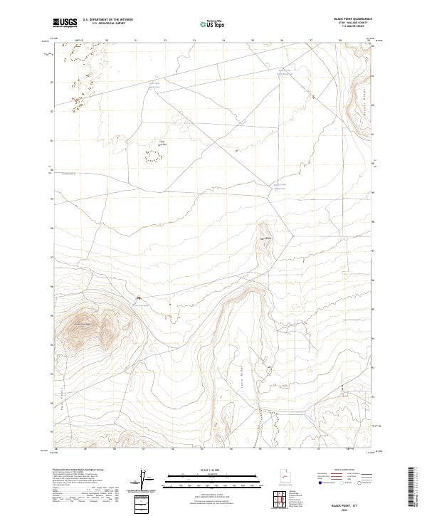 Black Point, UT — USGS 7.5-minute topo (2023)