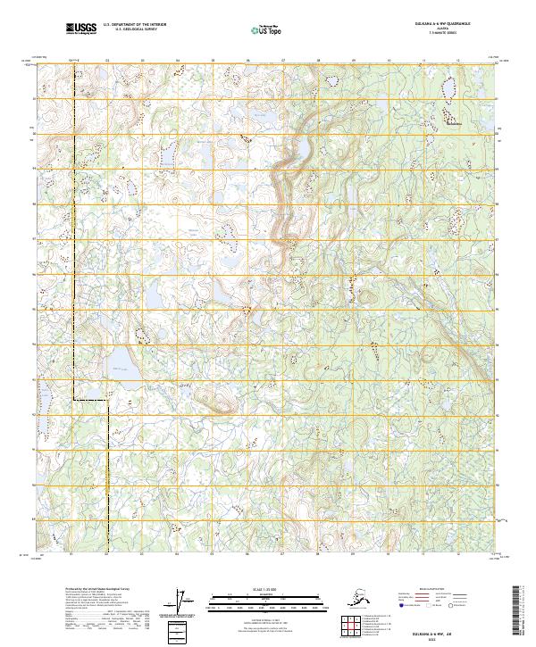 Gulkana A-6 NW, AK — USGS 7.5-minute topo (2023)
