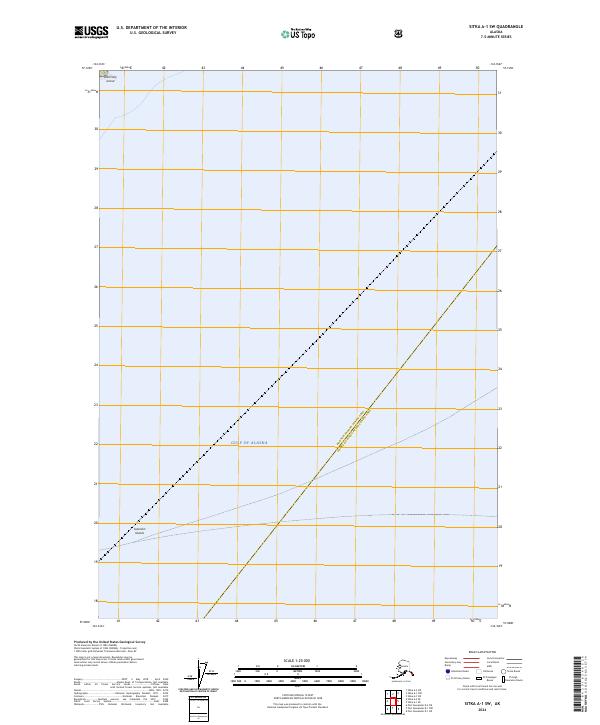 Sitka A-1 SW, AK — USGS 7.5-minute topo (2024)