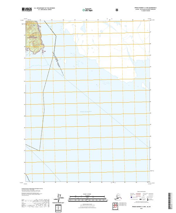 Prince Rupert C-2 NW, AK-BC — USGS 7.5-minute topo (2021)