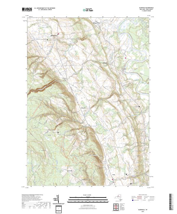 Glenfield, NY — USGS 7.5-minute topo (2023)