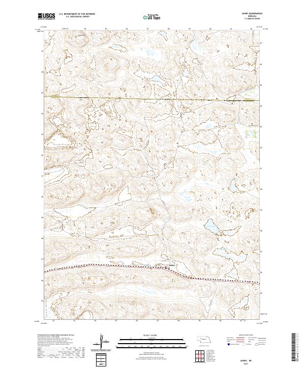 Ashby, NE — USGS 7.5-minute topo (2021)